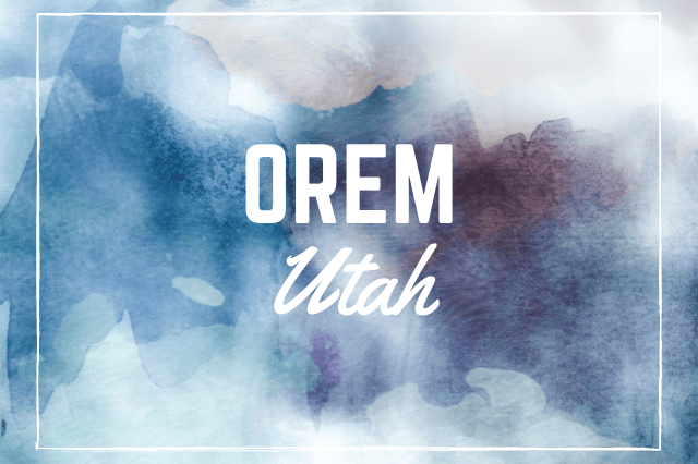 Orem, Utah