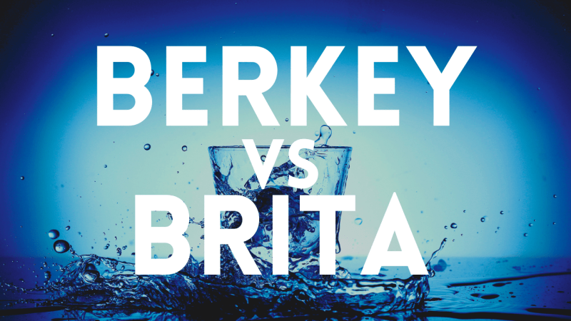 Berkey Filter vs Brita