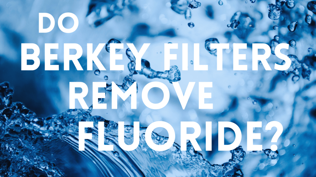 Do Berkey Filters Remove Fluoride